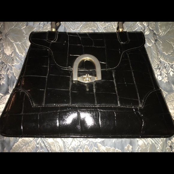 Handbags - Jana croc genuine handbag new made in Italy